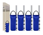 Eurmax Usa 125LBS 4-PACK Universal Canopy Weights, Secure Single Pocket, Blue. Fixed Price $19.02.
