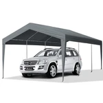 12X20 Ft Carport Shelter Canopy Heavy Duty Grey Garage Outdoor Parking Tent. Fixed Price $169.99.