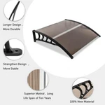 40"X40" Window Outdoor Awning Pc Hollow Sheet Sun Shade Cover Canopy Patio. Fixed Price $34.90.