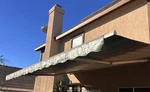 Sunsetter Motorized Patio Awning Retractable. 18X12 With Led Lighting. Used. Fixed Price $500.00.