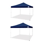 Caravan M-series Pro 12 X Straight Leg Pop-up Canopy, Blue (2 Pack). Fixed Price $291.99.
