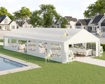 Amerlife 16X32 White Party Tent Heavy Duty Event Wedding Classy Elegant Classic. Fixed Price $800.00.