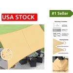 6.5' X 10' Waterproof Shade Sail - Uv Protection With Modern Splicing Technology. Fixed Price $57.59.