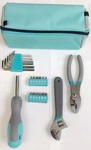 23 Piece Home Furniture Assembly Repair Hand Tool Set In Storage Bag. Fixed Price $16.00.