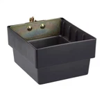 4 In. H X 6 W 7 D Small Plastic Track Bin. Fixed Price $15.21.