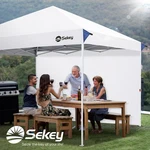 Sekey Sidewall For 10X10 Canopy Tent, Pack Pop Up Sunwalls Only, White. Fixed Price $15.99.