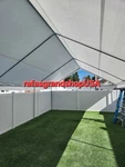 20X30 Heavy Duty Valance Canopy Tarp Carport Cover - White New Water Resistance. Fixed Price $190.00.