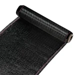 2 Ft X 7.9" Twill Carbon Fiber Fabric Cloth Roll, For Automotive.... Fixed Price $18.30.