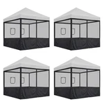Instahibit 16 Pcs 10 Ft Pop Up Canopy Tent Mesh Party. Fixed Price $499.90.