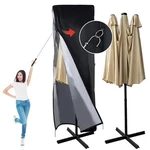 Patio Umbrella Parasol Cover 420D Waterproof Outdoor Fits 13-15 Ft Double-sid.... Fixed Price $37.46.
