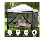 10X10 Ft Mosquito Netting For Pop Up Canopy, Universal Bug Screen Tent Enclosure. Fixed Price $45.00.