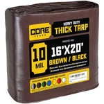 Core Tarps CT-602-16X20 Heavy Duty Tarp, Ft 0.5 Mm W, 10 Mil,. Fixed Price $80.79.