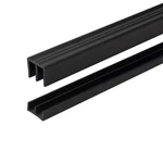 Outwater 1/4"PANEL Sliding Door Track - Upper & Lower Finish Size Options. Fixed Price $71.55.