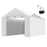 Vevor Carport Replacement Canopy For Shelter 10'X20' White Not Include Frame. Fixed Price $85.90.