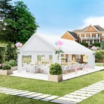 Cobizi 20X20 Ft Party Tent Heavy Duty Waterproof Wedding Canopy. Fixed Price $759.99.