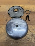Genuine Harley Davidson 7 Bar & Shield 4 Bolt Linkert Air Cleaner Cover Fl. Fixed Price $178.00.
