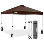 Pop Up Canopy Tent With Wheeled Carry Bag, 8 Stakes, 4 Ropes, Weight Bags, .... Fixed Price $225.39.