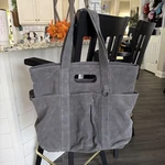 Free People Suede Caravan Tote Bag Saddle Boho Nwt. Fixed Price $60.00.