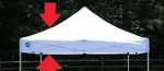Replacement Roof/ Top King American Canopy Shade Tech Ii Ozark Gazebo Blue. Fixed Price $68.99.