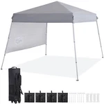 Pop Up Canopy Tent X 8FT Portable Lightweight Folding Shelter Slant Leg. Fixed Price $65.19.