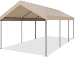 Carport 10X20 Ft Heavy Duty Canopy Reinforced Steel Poles Shelter Party. Fixed Price $170.99.