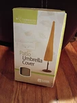 Terrazzo Outdoor Patio Umbrella Cover Fits 11 Ft Garden Protective Bag Polyester. Fixed Price $20.95.
