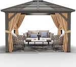 10X10/12X10 Ft Hardtop Gazebo Outdoor Canopy Aluminum Frame For Patio. Fixed Price $474.05.