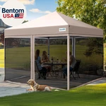 10'X10' Pop Up Screened Canopy Tent With Mosquito Netting, Portable Easy Outd. Fixed Price $223.43.