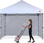 Mastercanopy Heavy Duty Pop Up Tent 10X10 White. Fixed Price $305.68.