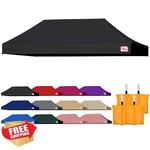 Tradesparker 10X20 Canopy Replacement Top Black Windproof. Fixed Price $209.99.