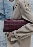 Aqua East West Top Handle Bag Burgundy. Fixed Price $49.89.