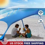 Beach Tents Portable Sun Shade Canopy Upf 50+ Outdoor Shelter With Sandbag. Fixed Price $28.98.