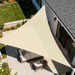 Triangle Sun Shade Sail Patio Awning Outdoor Pool Garden Canopy Shelter Cover. Fixed Price $163.17.