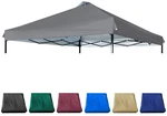 10X10 Canopy Replacement Top With Air Vent Silver Coated For Gray. Fixed Price $56.91.