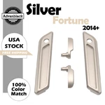Silver Fortune Saddlebag Lid Lever & Latch Cover Set Kit 14+ Harley Touring. Fixed Price $159.00.