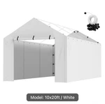 Vevor Carport Replacement Canopy Cover With Sidewalls 10X20FT Frame Not Included. Fixed Price $89.99.