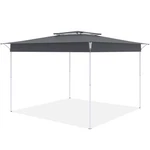 11X11 Pop Canopy Tent Center Lock Upf 50+ Easy W/rolling Bag Dark Gray. Fixed Price $102.87.