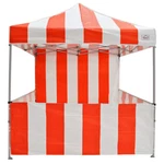 Impact Canopy 8X8 Carnival Kit Pop Up Tent Vendor Booth With Sidewalls. Fixed Price $399.99.