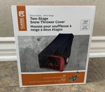 Classic Accessories Two-stage Snow Thrower Cover. Fixed Price $79.00.