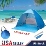 Pop Up Beach Tent Portable Sun Shade Shelter Outdoor Camping Fishing Canopy Blue. Fixed Price $20.95.