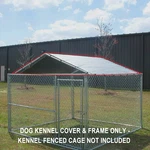 King Canopy Kennel Cover By 10-FEET, 3/8-INCH Steel Frame. Fixed Price $102.42.