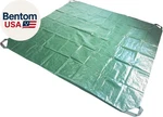 7X7 Yard Garden Leaf Tarp W/ 4 Handles Waterproof For Sandbox Cover,outd. Fixed Price $34.86.