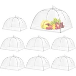 Spanla Mesh Food Covers, 8 Pack Large And Tall For Assorted Sizes. Fixed Price $22.17.