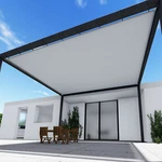 Straight Side Sun Shade Sail Waterproof Rectangle Patio Yard Canopy Cover Gray. Fixed Price $95.11.