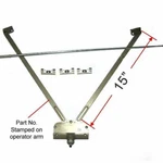Andersen Awning Window Operator #A4-7082A (long Arm) Stone Color (1981-1995). Fixed Price $90.39.