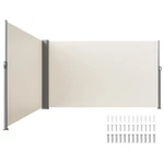 Retractable Side Awning 71''X 236'' Patio Screen Fence Divider Fencing. Fixed Price $168.99.