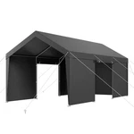 Carport, 12 X 20 Ft Outdoor Canopy, Potable With Removable Sidewall. Fixed Price $499.37.