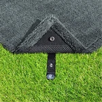 Prest-o-fit Surface Mate Patio Rug 6X9 Ft Stone Gray Outdoor Rv. Fixed Price $110.08.