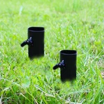 Outdoor Torch Universal Metal Ground Stake - Set Of 2 By Sunnydaze. Fixed Price $18.67.