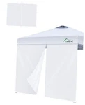 Instant Canopy Sidewall With Middle Zipper For 10X10 Pop Up Frame Door. Fixed Price $57.17.